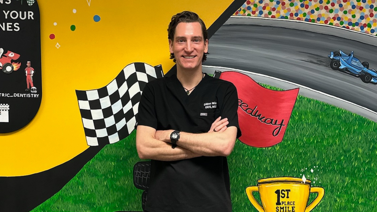 Dr Wiley in the office