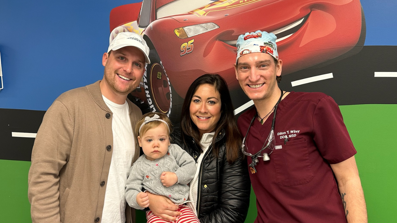 Dr Wiley with his patient