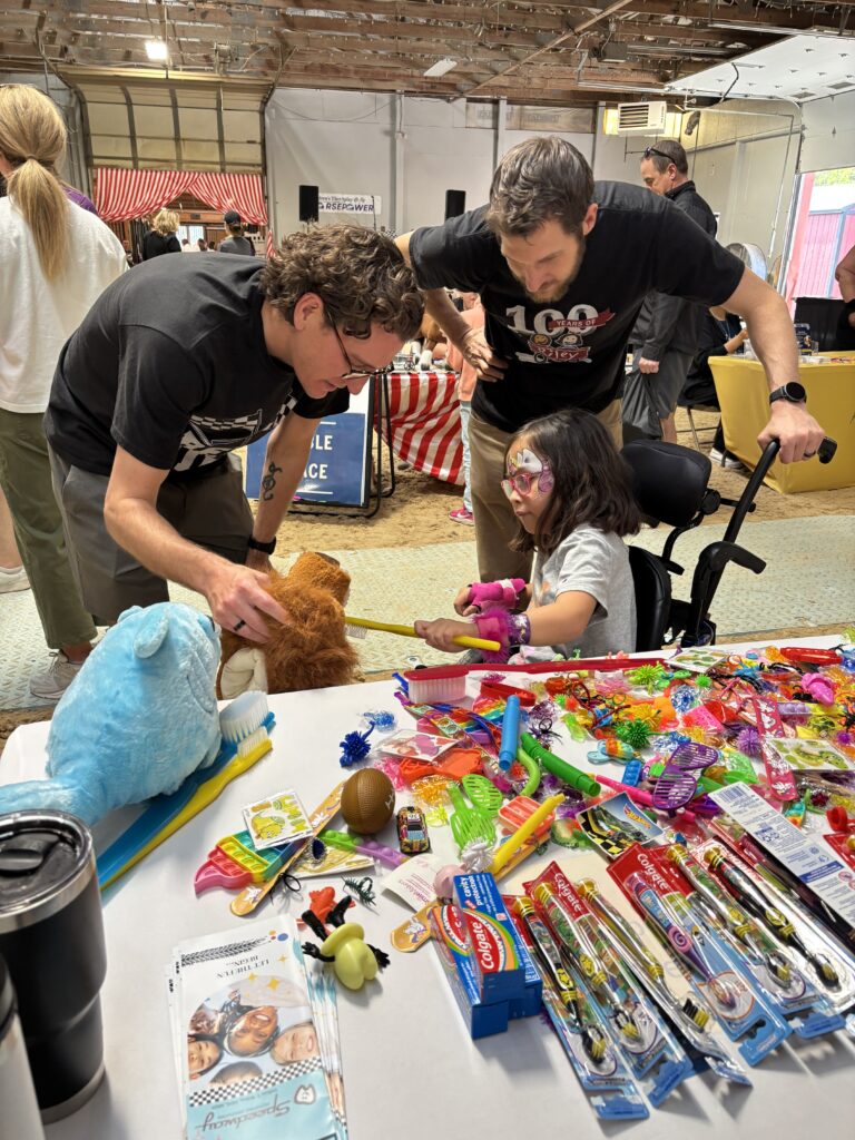 Dr. Dillon Wiley helping parents that support children with dental anxiety.